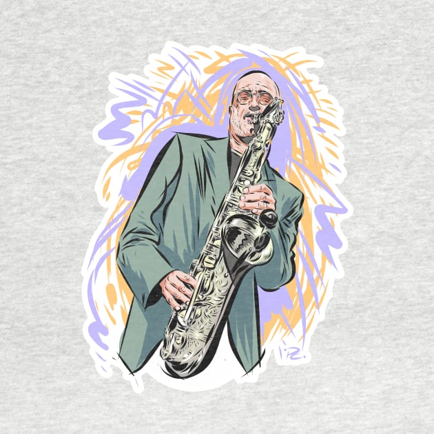 Michael Brecker - An illustration by Paul Cemmick by PLAYDIGITAL2020